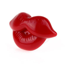 Load image into Gallery viewer, Silicone Baby Lip Pacifier Kiss Pink Rose Red Lip Shape Teeth Soothers Funny Baby Pacifiers For Baby and For Kids