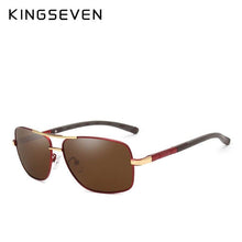 Load image into Gallery viewer, Brand Designer Men's Aluminum Magnesium Sun Glasses Polarized Mirror Lens Male Eyewear Sunglasses For Men