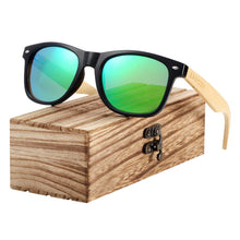 Load image into Gallery viewer, Bamboo Wood Retro and Classis Handmade Sunglasses For Man and Woman Unisex Polarized Sunglasses