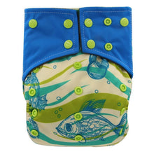 Load image into Gallery viewer, All-In-One Cloth Diaper for Baby Bamboo Charcoal Eco-friendly Baby Cloth Diaper