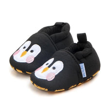 Load image into Gallery viewer, Newborn Baby First Walker Girls Boy Shoes Cartoon Animals Cotton Shoe Toddler Soft Sole Anti-slip Infant Shoes