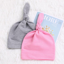 Load image into Gallery viewer, Baby Set 2PCS Caps Hat Spring Autumn 100% Cotton Newborns Children Baby Caps Baby Hats For Girls and Boys Caps for Sleeping