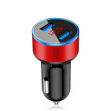 Load image into Gallery viewer, Universal Mini 3.1A LED Display USB Phone Charger Car-Charger Adapter Car Chargers
