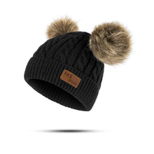 Load image into Gallery viewer, Luxury Baby Hat Pompon Hat Knitted Cute Cap For Girls & Boys Casual Solid Color Girls Baby Style In Great New Modern Trend Design