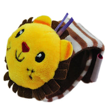 Load image into Gallery viewer, Soft Plush Baby Animal Hand Bells Baby Rattle Toys Newborn Gift Animal Style Hand Bell Rattle For Baby Kids
