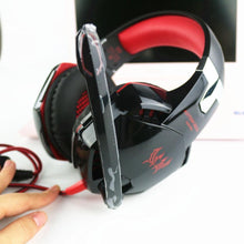 Load image into Gallery viewer, NEW STEVVEX Modern G2000 G9000 Gaming Headsets Big Headphones with Light Mic Stereo Earphones Deep Bass for PC Computer, Laptop and Gaming