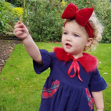 Load image into Gallery viewer, Luxury Retro Modern Kids Girls Baby Toddler Bow Headband Accessories Headwear Big Bowknot For Girls