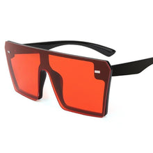 Load image into Gallery viewer, Modern Oversized Square Sunglasses For Lady and Women Luxury Brand Fashion Gafas Shade WIth Mirror Glasses And UV400 Protection