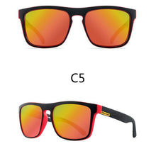 Load image into Gallery viewer, Men Polarized Sunglasses Vintage Anti-UV Driving Driver Black Eyewear Rectangle Shades Men Oculos masculino