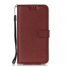 Load image into Gallery viewer, Solid Color Leather Wallet Case For iPhone 14 XS MAX 11 Pro 12 mini 13 Flip Cover Card Slot Mobile Phone Case Wallet Mobile Phone Case Leather Flip Case Wallet Colorful Protective Case