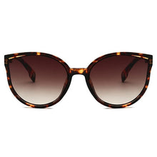 Load image into Gallery viewer, Luxury Modern Elegant Lady Sunglasses WIth Cat Eye Women Eyewear Plastic Frame Clear Lens With UV400 Protection