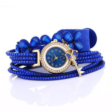 Load image into Gallery viewer, Women watches New luxury Casual Analog Alloy Quartz Watch PU Leather Bracelet Watches Gift For Female and Women