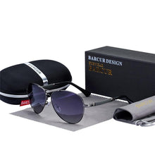 Load image into Gallery viewer, High Quality TR90 Luxury Modern Men Polarized Sunglasses In Aviation Pilot Famous Style with UV400 Protection and Miror Glasses