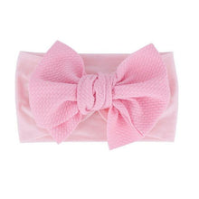Load image into Gallery viewer, Baby Accessories Infant Baby Girl Cute Bow Headband Newborn Solid Headwear Headdress Nylon Elastic Hair Band Bow For Girls