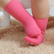 Load image into Gallery viewer, Cotton Baby Candy Color Anti Slip Soft Kids Floor Socks For Newborn Baby Boy And Girls