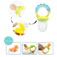 Load image into Gallery viewer, Fresh Food Baby Pacifiers Feeder For Kids Fruit Feeder Nipples Feeding Safe Baby Supplies Nipple Multi-purpose Pacifier