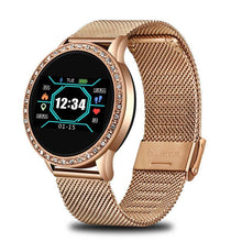 Load image into Gallery viewer, Luxury Ladies Smart Watch For Women With Blood Pressure Heart Rate Monitor Fitness tracker And Sport Smart Band Alarm Clock Reminder Smartwatch