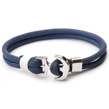 Load image into Gallery viewer, Amazing Multilayer Anchor Bracelets Charm Survival Rope Chain Fashion Jewelry Bracelet Men For Women Best Gift