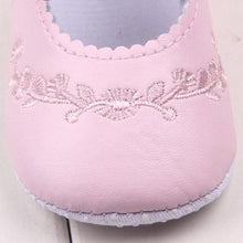 Load image into Gallery viewer, Black Soft Newborn Baby Girl Shoes Prewalker First Walkers Lovely Sneakers Infant Kids Girls Princess Shoes