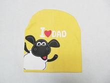 Load image into Gallery viewer, Modern Popular Baby Knitted Warm Cotton Beanie Hat cap For Toddler Baby Kids Cap for Girls & Boys I love Mama Prints Baby Hat Design