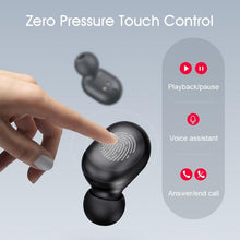 Load image into Gallery viewer, Fingerprint Touch Bluetooth Earphones, HD Stereo Wireless Headphones,Noise Cancelling Gaming Headset In New Trend Luxury Style