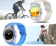 Load image into Gallery viewer, Famous Sport Men Smart Watch WIth SIM card For Android and IOS sistems With Camera Rounded Answer Call Dial Call Smartwatch and Heart Rate Fitness Tracker