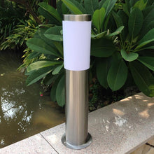 Load image into Gallery viewer, Solar Luxury LED Stainless Steel Lamp For Yard Garden Pathway Doorway Lawn Courtyard Outdoor Luxury Lamp