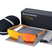 Load image into Gallery viewer, Handmade Bamboo Luxury Vintage Sunglasses For Men and Woman Wooden Sunglasses With UV400 Protection