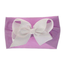 Load image into Gallery viewer, Brand Toddler Baby Girl Baby Big Bow Hairband Headband Stretch Turban Head Wrap Baby Girls