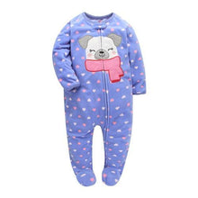 Load image into Gallery viewer, Modern Baby Girl And Boys Pajamas Clothes fleece One Pieces Jumpsuits Romper For Kids 9 - 24M