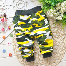 Load image into Gallery viewer, Baby Pants Spring & Autumn Lovely Cotton Camouflage Baby Boy Pants Newborn Baby Girls Pants 0-2 Year Pants in Modern Military Design