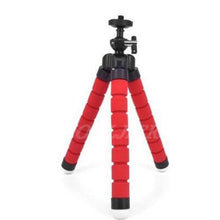 Load image into Gallery viewer, Flexible Sponge Mini Tripod With Bluetooth Remote Shutter Mini Camera Tripod Phone Holder Clip Stand