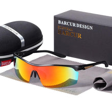 Load image into Gallery viewer, New Sports Eyewear Aluminium Sunglasses PolarizedAnti-Reflective shades For Women and Men With UV400 Protection