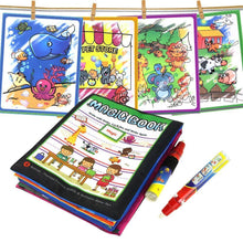 Load image into Gallery viewer, Coolplay Magic Water Drawing Book Coloring Book Painting Board Doodle Book in Drawing Toys Educational Toys