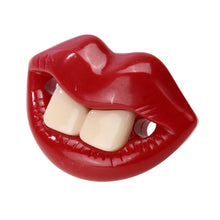 Load image into Gallery viewer, Silicone Baby Lip Pacifier Kiss Pink Rose Red Lip Shape Teeth Soothers Funny Baby Pacifiers For Baby and For Kids