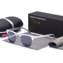 Load image into Gallery viewer, The Luxury Sunglasses Aluminium Polarized Male Eyeglasses Classic Punk For Men and Boys With UV400 Protection