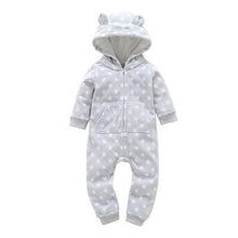 Load image into Gallery viewer, Modern Colorful Interesting Newborn Baby Unisex Warm Clothing Long Sleeved Cotton Romper For Kids