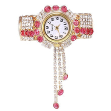 Load image into Gallery viewer, New Luxury Rhinestone Bracelet Watch Women Watches Ladies Wristwatch Clock For Female and Girls