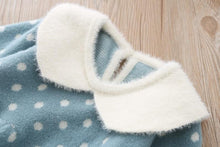 Load image into Gallery viewer, Modern Cotton Warm Winter Knitted Clothes Infant Toddler Top Dress For Girls Kids