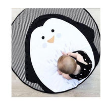Load image into Gallery viewer, Modern Luxury Animal Carpet For Baby Play Mats Wewborn Infant Soft Sleeping Mat Cotton Rabbit Lion Raccoon Swan Pegasus Koala Cat Bear Carpet For Kids
