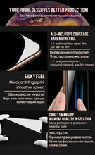 Load image into Gallery viewer, 30D Full Cover Protective Glass On For iPhone 11 12 13 14Pro MAX Screen Protector For iPhone11 12 X XR XS MAX 7 8 Tempered Glass 9H Full Coverage Screen Tempered Glass Protector Guard for iPhone