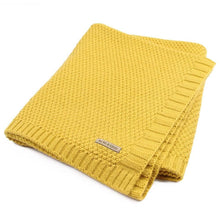 Load image into Gallery viewer, Baby Blanket Knitted Newborn Swaddle Wrap Blankets Super Soft Toddler Infant Bedding Quilt For Bed Sofa Basket Stroller