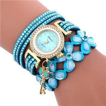 Load image into Gallery viewer, Women watches New luxury Casual Analog Alloy Quartz Watch PU Leather Bracelet Watches Gift For Female and Women