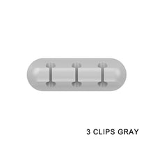 Load image into Gallery viewer, Cable Holder Silicone Cable Organizer Flexible USB Management Clips Holder For Mouse Keyboard Earphone Headset