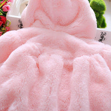 Load image into Gallery viewer, Newborn Baby Girls Fur Winter Warm Coat Cloak Jacket For Girls In With Cozy and Warm Material
