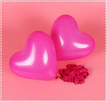 Load image into Gallery viewer, 100Pc Red Pink Balloons 10Inch Love Heart Latex Balloons For Wedding Party and Celebration Helium Balloon Valentines Day Birthday Party Inflatable Balloons