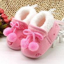 Load image into Gallery viewer, Unisex Winter Sweet Newborn Soft Baby Girls Princess Boots First Walkers Soft Infant Toddler Kids Girl Footwear Shoes