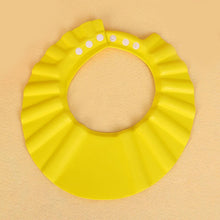 Load image into Gallery viewer, Modern Baby Shower Sheild Cap Reusable Waterproof Bath Hat Teen Girl Shower Haircut Cap for Boys and Girls Shampoo Cap Design