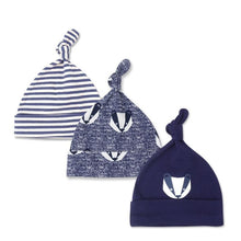 Load image into Gallery viewer, Printed Baby Hats & Caps For Newborn Baby Accessories In Elegant Modern Design Set Of 3PCS For Baby Kids