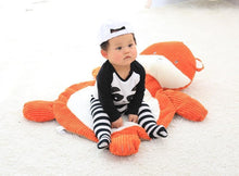 Load image into Gallery viewer, Modern Plush Climbing Carpet Play Mats Newborn Animal Play Mats Soft Sleeping Mat Cotton Elephant & Fox Carpet For Kids